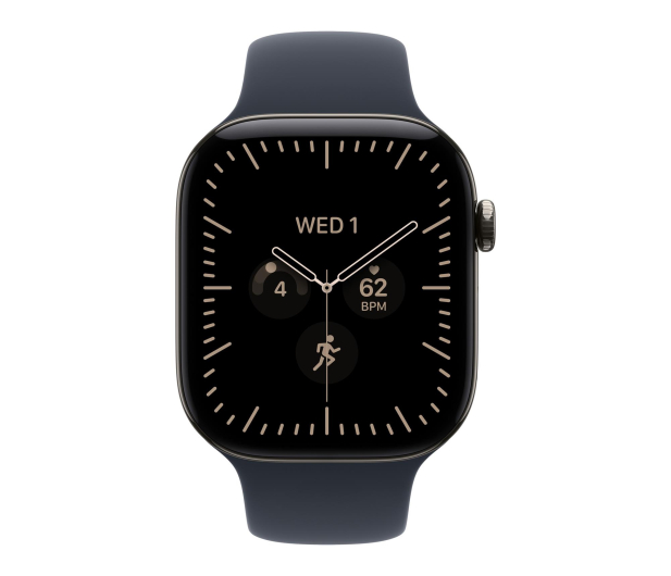 Apple Watch 12 46/Naturalny tytan/Granatowy Pasek S/M 5G - 1594082 - zdjęcie 2